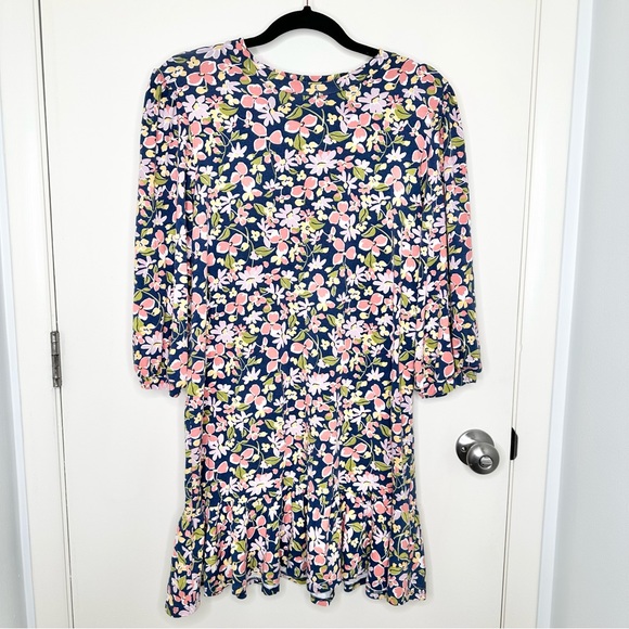 Amour Vert Penny Reverie Knit Dress in Mojave Floral - Picture 2 of 9